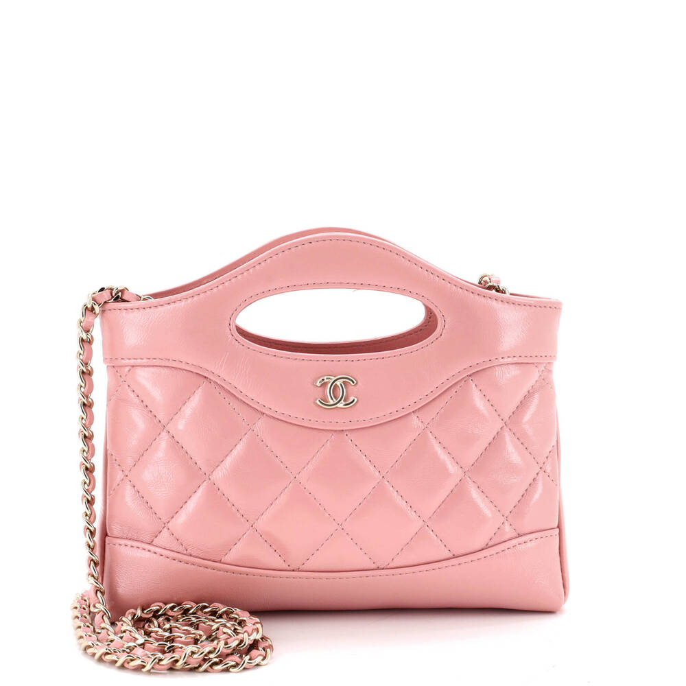 Chanel Small 31 Shopping Bag Clutch with Chain